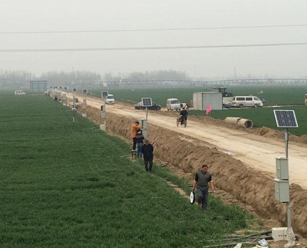 河南省2015年水肥一体化许昌市示范区