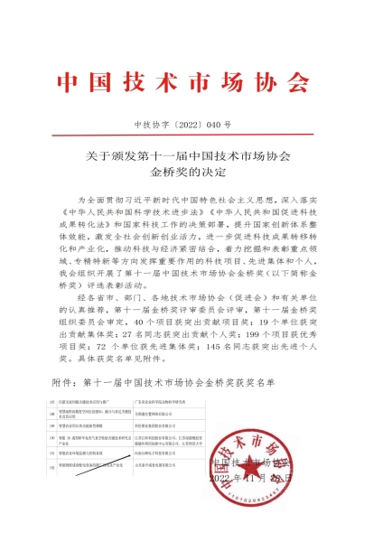  金桥奖